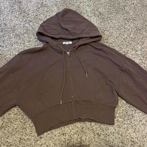 Garage Chocolate Brown Hoodie